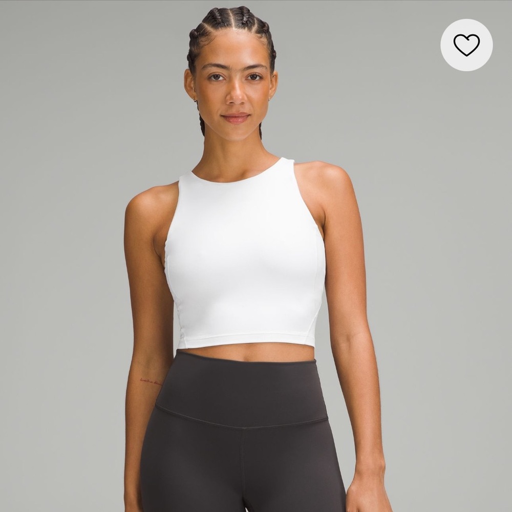 Lululemon Size 8 Align High Neck Tank Rhino Gray.